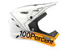 100% Status DH/BMX helmet  XS Carby Silver