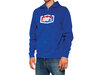 100% Official full-zip Hoodie  L Royal