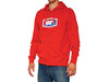 100% Official full-zip Hoodie  XL red