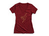 100% Helgi women's t-shirt  M Brick