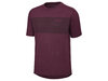 iXS Flow Censored Tech Tee   L Raisin