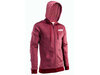 Leatt Zip Hoodie Premium  M Ruby - 2024