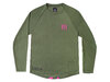 Muc Off Long Sleeve Riders Jersey  Unisex L green/pink